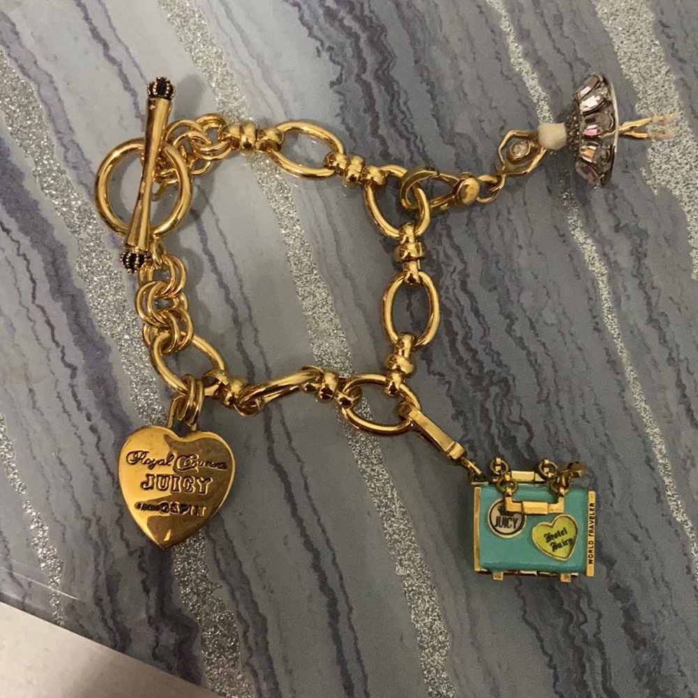 Juicy Couture bracelet with charms